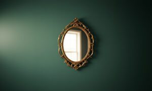 Oval-shaped Mirror