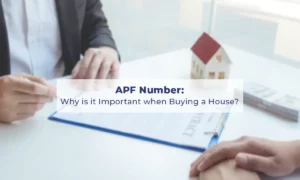 Why is APF number important