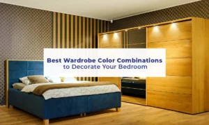 Wardrobe colour combinations for bedroom