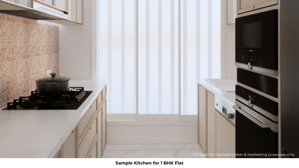 1 Bhk Show Flat Kitchen