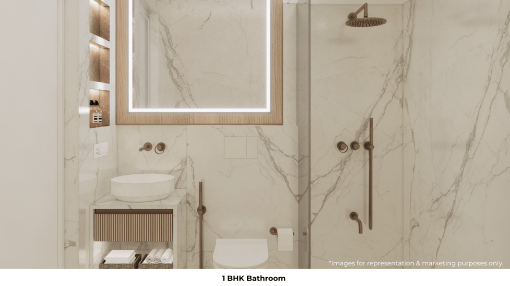 1 bhk bathroom