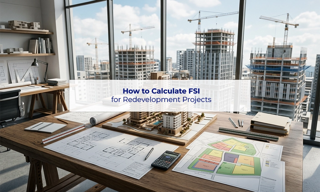 How to calculate FSI for redevelopment projects