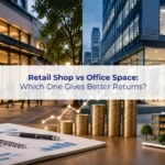 retail shop vs office space investment comparison